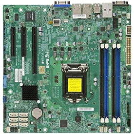 【中古】【輸入品・未使用】Supermicro LGA1150/ Intel C226 PCH/ DDR3/ SATA3&USB3.0/ V&2GbE/ MicroATX サーバーマザーボード モデル X10SLH-F-B