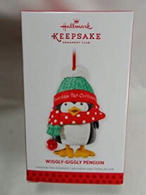 【中古】【輸入品・未使用】Wiggly-Giggly Penguin 2013 Hallmark Ornament [並行輸入品]