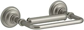 【中古】【輸入品・未使用】KOHLER K-72573-BN Artifacts Pivoting toilet tissue holder%カンマ% Vibrant Brushed Nickel Kohler [並行輸入品]