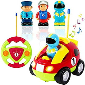 【中古】【輸入品・未使用】[リバティインポート]Liberty Imports Cartoon R/C Race Car Radio Control Toy for Toddlers by 6602 [並行輸入品]