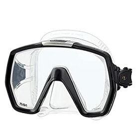 【中古】【輸入品・未使用】Tusa M1001 Freedom HD Scuba Diving Mask - Black
