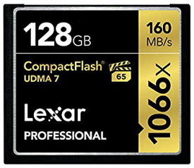 【中古】【輸入品・未使用】Lexar Professional 128GB CF Card