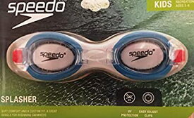 【中古】【輸入品・未使用】Kids Speedo Splasher Goggles - Blue/Clear