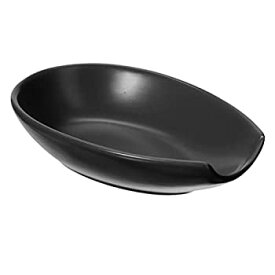 【中古】【輸入品・未使用】Oggi 5429.3 Ceramic Spoon Rest%カンマ% Black by Oggi
