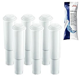 【中古】【輸入品・未使用】Jura Claris White Water Filter Cartridges (x6) 6 Filters by JURA [並行輸入品]