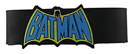 【中古】【輸入品・未使用】Batman DC Comics Batman Cape Logo Rubber Wristband [並行輸入品]
