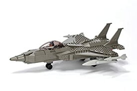 【中古】【輸入品・未使用】[ウルティメットソルジャー]Ultimate Soldier Fighter Jet Military Building Kit%カンマ% Grey US10011 [並行輸入品]