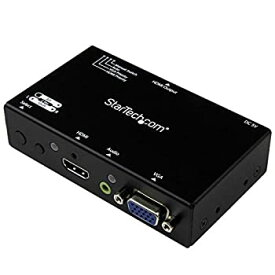 【中古】【輸入品・未使用】StarTech.com 2入力(HDMI/VGA)1出力(HDMI)対応ビデオ切替器スイッチャー 自動&優先切替機能搭載 1080p VS221VGA2HD