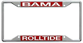 【中古】【輸入品・未使用】WinCraft Alabama%カンマ% University of S08154 LIC PLT Frame S/S Metallic