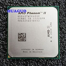 【中古】【輸入品・未使用】AMD Phenom II X4 840T 2.9 GHz 95W クアッドコア デスクトップ CPU プロセッサー HD840TWFK4DGRソケット AM3