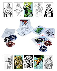 【中古】【輸入品・未使用】DC Collectibles DC Comics The Justice League: Starter Poker Set [並行輸入品]