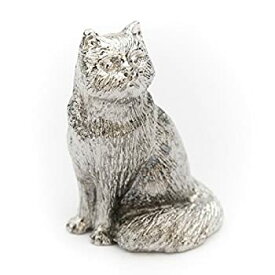 【中古】【輸入品・未使用】ネコ（猫）（座り姿） イギリス製 アニマル アート フィギュア コレクション