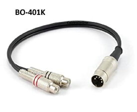 【中古】【輸入品・未使用】CablesOnline 1ft 5-Pin Din Male to 2-RCA Female Audio Cable for Bang & Olufsen%カンマ% Naim%カンマ% Quad...Stereo Systems (BO-401K) by Cables