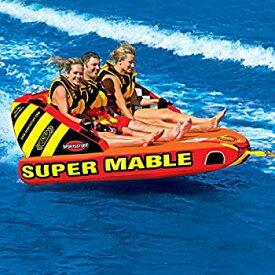 【中古】【輸入品・未使用】トーイングチューブ SPORTSSTUFF スポーツスタッフ SUPER MABLE 3人乗り スーパーマーブル/トーイングチューブ [並行輸入品]