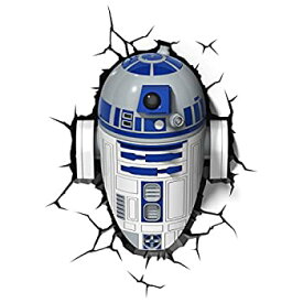 【中古】【輸入品・未使用】[3DライトFX]3D light FX Star Wars R2D2 3D Deco LED Wall Light 816733020631 [並行輸入品]