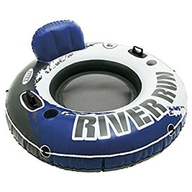 【中古】【輸入品・未使用】Intex River Run I Sport Lounge%カンマ% Inflatable Water Float%カンマ% 53' Diameter [並行輸入品]