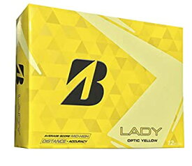 【中古】【輸入品・未使用】BRIDGESTONE(ブリヂストン) ゴルフボール Lady Precept Lady Precept (レディー プリセプト) ゴルフボール 2ピース構造 2015年モデル 並行輸入品