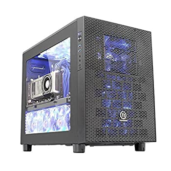 Thermaltake Core X2 Black Micro ATX Stackable Tt LCS Certified Cube Chassis CA-1D7-00C1WN-00 by Thermaltake USA Direct [並行輸入品]