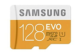 【中古】【輸入品・未使用】Samsung 128GB EVO Micro SDXC up to 48MB/s with Adapter (MB-MP128DA/AM) [並行輸入品]