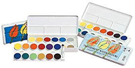 【中古】【輸入品・未使用】Talens 12 Color Transparent Watercolor Metal Box Set [並行輸入品]