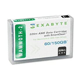 【中古】【輸入品・未使用】Exabyte 00558 Mammoth AME-2 Certified 60/150GB with Smart Cleaner Data Tape Cartridge by Exabyte [並行輸入品]
