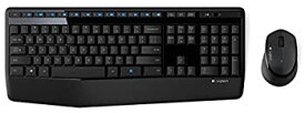 【中古】【輸入品・未使用】Logitech Wireless Combo MK345 with Full-Size Keyboard and Right-Handed Mouse (920-006481) [並行輸入品]