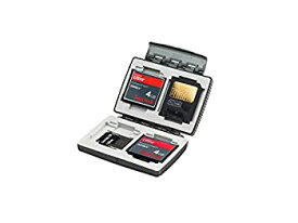 【中古】【輸入品・未使用】Gepe 3861E CardSafe Extreme for Compact Flash%カンマ% SD%カンマ% Smart Media%カンマ% Multimedia Card%カンマ% & Memory Stick (Onyx) [並行輸入品]
