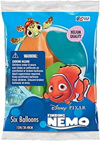 【中古】【輸入品・未使用】Pioneer Balloon Company 6 Count Finding Nemo Latex Balloons%カンマ% 12'%カンマ% Assorted [並行輸入品]