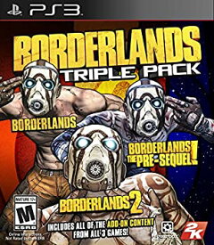 【中古】【輸入品・未使用】Borderlands Triple Pack (輸入版:北米) - PS3