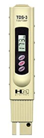 【中古】【輸入品・未使用】HM Digital TDS-3 Handheld TDS Meter With Carrying Case%カンマ% 0 - 9990 ppm TDS Measurement Range%カンマ% 1 ppm Resolution%カンマ% +/- 2% Readou