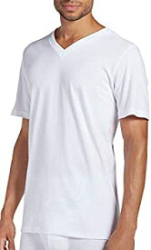【中古】【輸入品・未使用】Jockey 3-pk。Classics VネックTシャツ US サイズ: M カラー: ホワイト