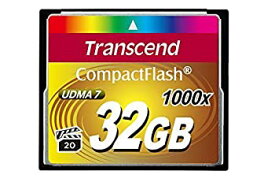 【中古】【輸入品・未使用】Transcend 32GB CompactFlash Card 1000 (TS32GCF1000) (Size:32 GB) by Transcend [並行輸入品]