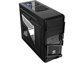 【中古】【輸入品・未使用】Thermaltake Commander MS-I Mid Tower ATX Gaming Computer Case VN400A1W2N Black ( Color:Full Black/Metal Mesh) by Thermaltake [並行輸入