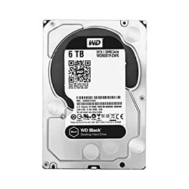 【中古】【輸入品・未使用】WD Black 6TB Performance Desktop Hard Disk Drive - 7200 RPM SATA 6 Gb/s 128MB Cache 3.5 Inch - WD6001FZWX [並行輸入品]