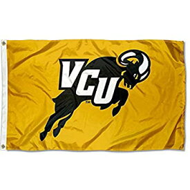 【中古】【輸入品・未使用】VCU Rams Jumping Ram Collegeフラグ