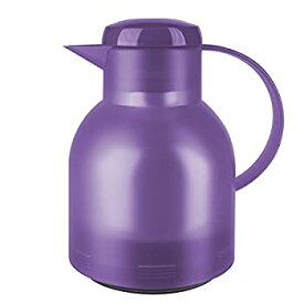 【中古】【輸入品・未使用】Emsa Samba Quick Press Insulated Server%カンマ% 34-Ounce Translucent Lavender by Emsa [並行輸入品]