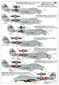 【中古】【輸入品・未使用】Gloster Meteor F.4 and T.7 (1/48 decals%カンマ% XtraDecal 48046) by XtraDecal [並行輸入品]