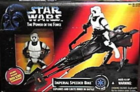 【中古】【輸入品・未使用】Star Wars Power of the Force Imperial Speeder Bike with Biker Scout Action Figure [並行輸入品]