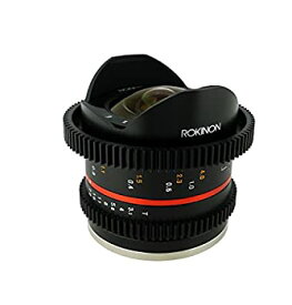 【中古】【輸入品・未使用】Rokinon 8mm T3.1 UMC Cine Fisheye II Lens for Sony E-Mount (NEX) Cameras (CV8MBK31-E) [並行輸入品]
