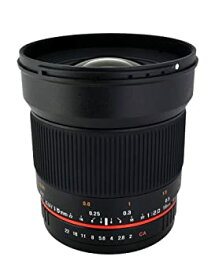【中古】【輸入品・未使用】Rokinon 16M-M 16mm f/2.0 Aspherical Wide Angle Lens for Canon M-Mount [並行輸入品]