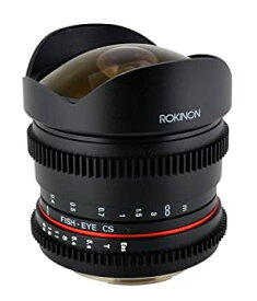 【中古】【輸入品・未使用】Rokinon RK8MV-NEX 8mm t/3.8 Cine Fisheye Lens for Sony E-mount (NEX) Video DSLR with De-Clicked Aperture Wide-Angle Lens [並行輸入品]