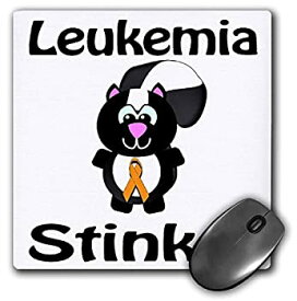 【中古】【輸入品・未使用】3dRose Leukemia Orange Stinks Skunk Awareness Ribbon Cause Design Mouse Pad (mp_115671_1) [並行輸入品]