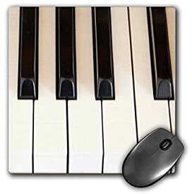 【中古】【輸入品・未使用】3dRose LLC 8 x 8 x 0.25 Inches Mouse Pad%カンマ% Piano Keys (mp_45224_1) [並行輸入品]