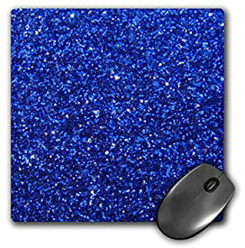 【中古】【輸入品・未使用】3dRose LLC 8 X 8 X 0.25 Inches Sapphire Blue Faux Glitter Photo of Glittery Texture Elegant Stylish Glam Glamorous Sequins Bling Mouse