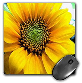 【中古】【輸入品・未使用】3dRose LLC 8 x 8 x 0.25 Inches Mouse Pad%カンマ% Painted Sunflower (mp_62400_1) [並行輸入品]