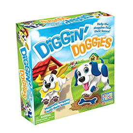 【中古】【輸入品・未使用】International Playthings Game Zone - Diggin' Doggies Board Game - Help the Dogs Find Their Bones! A Fun Racing%カンマ%