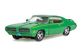 【中古】【輸入品・未使用】1969 Pontiac GTO Judge%カンマ% Green - Motormax 73242 - 1/24 scale Diecast Model Toy Car