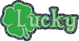 【中古】【輸入品・未使用】Licenses Products Generic Lucky Clovers Glitter Sticker [並行輸入品]