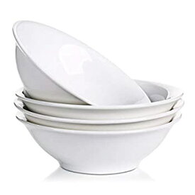 【中古】【輸入品・未使用】(530ml%カンマ% Set of 4) - Lifver Porcelain Soup/Noodle Bowl%カンマ% 530ml%カンマ% Natural White%カンマ%Set of 4