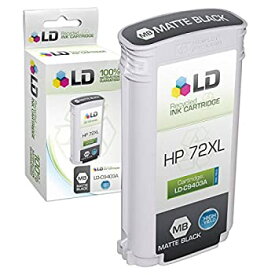 【中古】【輸入品・未使用】LD ? Remanufactured Replacement for Hewlett Packard C9403A (HP 72) HY Matte Black Ink Cartridge for HP DesignJet T1100%カンマ% T1100ps%カンマ